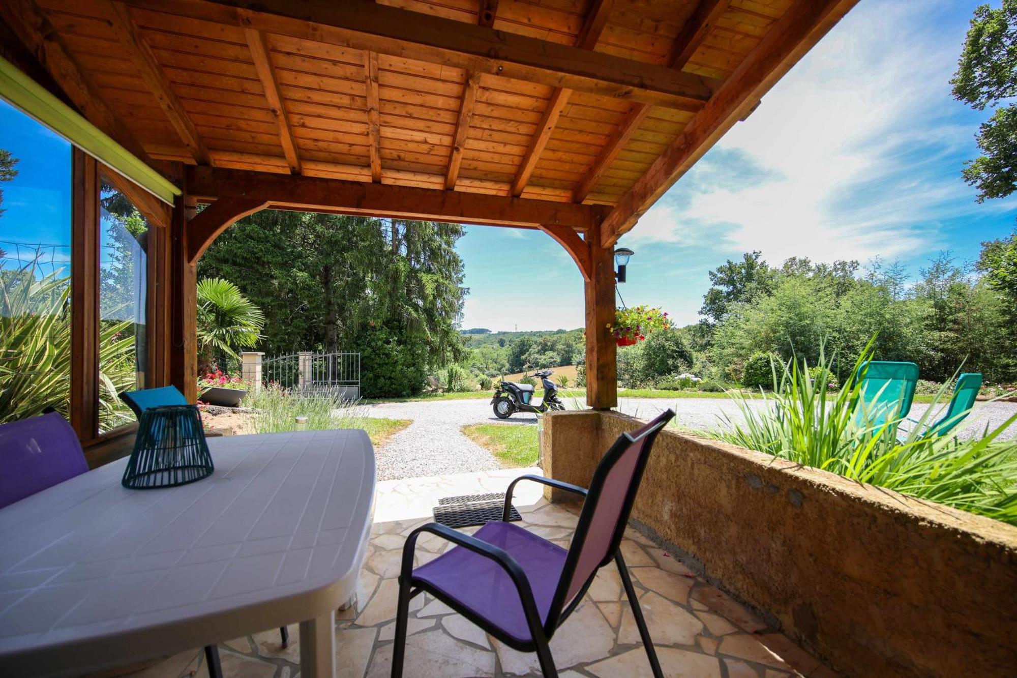 Villa Git Chez Boubet 1 à Arnos Extérieur photo